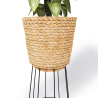Buy Round Floor Planter - Boho Style - 65 CM - Firna Natural 61242 at Privatefloor