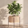 Round Floor Planter - Boho Style - Fusión image 7