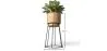 Round Floor Planter - Boho Style - Aventura image 7