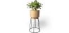 Round Floor Planter - Boho Style - Aventura image 7