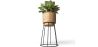 Round Floor Planter - Boho Style - Aventura image 7