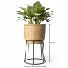 Round Floor Planter - Boho Style - Aventura image 7