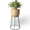 Round Floor Planter - Boho Style - Aventura image 7
