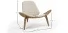 Designer armchair - Scandinavian armchair - Boucle upholstery - Lucy image 7