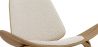 Designer armchair - Scandinavian armchair - Boucle upholstery - Lucy image 7
