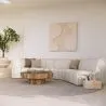 Curved Module Sofa - Upholstered in Bouclé Fabric - Herridon image 7