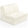 Buy Straight Module Sofa - Upholstered in Bouclé Fabric - Herrindon White 61249 in the Europe
