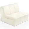 Straight Module Sofa - Upholstered in Bouclé Fabric - Herridon image 7