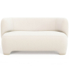 Buy 2/3 Seater Sofa - Upholstered in Bouclé Fabric - Magnolia White 61252 - in the EU