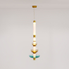 Buy Crystal Pendant Lamp - LED - Buyu Blue 61254 in the Europe