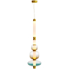 Buy Crystal Pendant Lamp - LED - Buyu Blue 61254 at Privatefloor