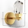 Golden Wall Sconce - Luxe image 7
