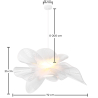 Buy Pendant Lamp - Modern Design - Aura White 61260 - prices