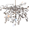 Buy Hanging Steel Lamp - Flora Silver 61261 - prices