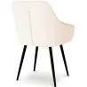 Dining Chair with Armrests - Upholstered in Premium Bouclé - Alene image 7