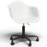 Office Chair with Armrests - Desk Chair with Wheels - Weston Black Frame image 7