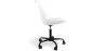 Office Chair with Wheels - Swivel Desk Chair - Tulip Black Frame image 7