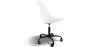 Office Chair with Wheels - Swivel Desk Chair - Tulip Black Frame image 7