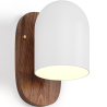 Buy Wooden and Metal Wall Sconce - Guee Brown 61274 - prices