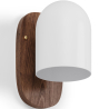 Buy Wooden and Metal Wall Sconce - Guee Brown 61274 at Privatefloor