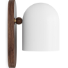 Buy Wooden and Metal Wall Sconce - Guee Brown 61274 Home delivery