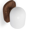 Buy Wooden and Metal Wall Sconce - Guee Brown 61274 with a guarantee
