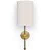 Gold Metal Wall Sconce - Vintage - Heart image 7