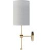 Gold Metal Wall Sconce - Vintage - Heart image 7