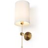 Gold Metal Wall Sconce - Vintage - Heart image 7