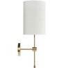 Gold Metal Wall Sconce - Vintage - Heart image 7