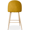 Buy Fabric Upholstered Stool - Scandinavian Design - 63cm - Evelyne Yellow 61276 - in the EU
