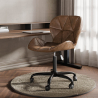 Buy Vintage Office Chair - Vegan Leather - Delare Vintage brown 61278 - prices