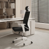 Buy Ergonomic Office Chair with Wheels and Armrests - Ergal Black 61280 in the Europe