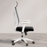 Buy Ergonomic Office Chair with Wheels and Armrests - Ergal Black 61280 Home delivery