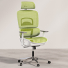 Buy Ergonomic Office Chair with Wheels and Armrests - Keys Green 61281 Home delivery