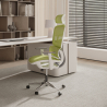 Buy Ergonomic Office Chair with Wheels and Armrests - Keys Green 61281 in the Europe