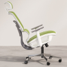 Buy Ergonomic Office Chair with Wheels and Armrests - Keys Green 61281 - in the EU