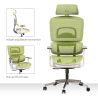 Buy Ergonomic Office Chair with Wheels and Armrests - Keys Green 61281 at Privatefloor