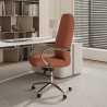 Buy Ergonomic Office Chair with Wheels and Armrests - Manga Brown 61282 in the Europe
