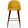 Fabric Upholstered Stool - Scandinavian Design - 66cm- Evelyne image 7