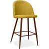 Buy Fabric Upholstered Stool - Scandinavian Design - 63cm- Evelyne Yellow 61284 - prices