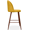 Buy Fabric Upholstered Stool - Scandinavian Design - 63cm- Evelyne Yellow 61284 Home delivery