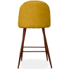 Buy Fabric Upholstered Stool - Scandinavian Design - 63cm- Evelyne Yellow 61284 - in the EU