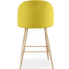 Buy Velvet Upholstered Stool - Scandinavian Design - 63cm - Evelyne Yellow 61288 in the Europe