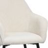 Upholstered Dining Chair in Velvet - Avrea image 7