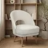 Upholstered Dining Chair in Bouclé - Devy image 7