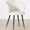 Upholstered Dining Chair in Bouclé - Detra image 7