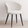 Upholstered Dining Chair in Bouclé - Detra image 7
