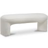Upholstered Bench in Bouclé Fabric - Vieire image 7