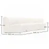 Modular Sofa - Upholstered in Bouclé - 3 Modules - 4/5 Seater - Herridon image 7